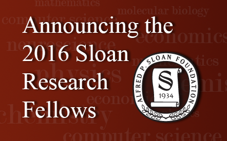 Indian American Scholars awarded fellowships with Sloan Foundation