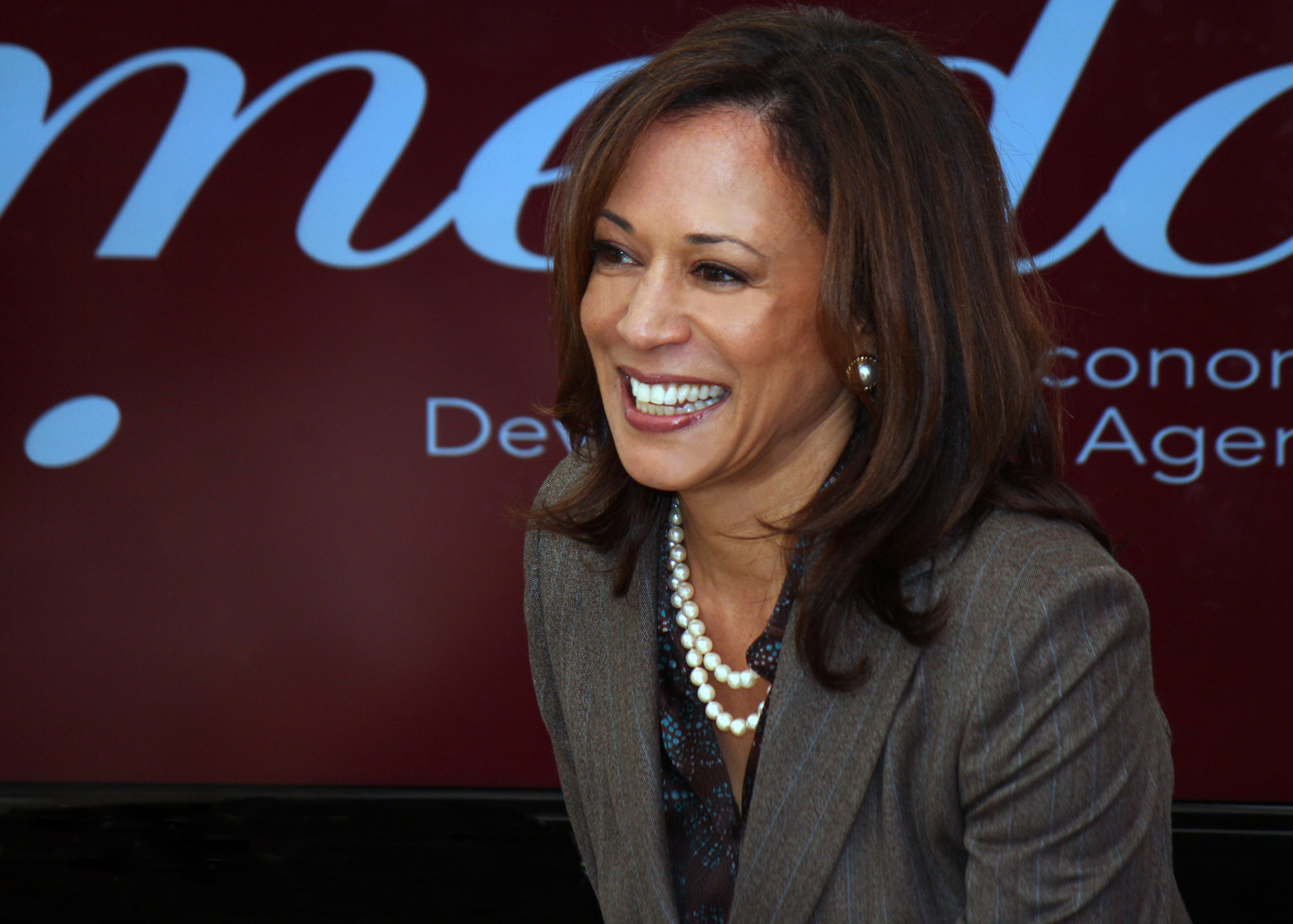 California Attorney General and U.S. Senate candidate Kamala Harris.