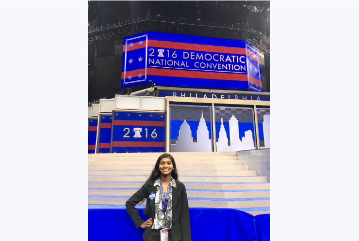 Meet Sruthi Palaniappan, the youngest Indian American Delegate at the DNC