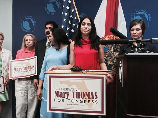 Conservative establishment blasts GOP for blocking campaign of Mary Thomas
