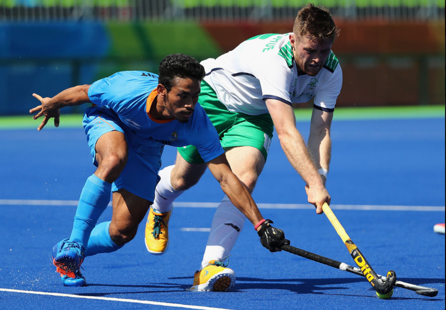 India Beats Ireland 3-2 in Olympic hockey play