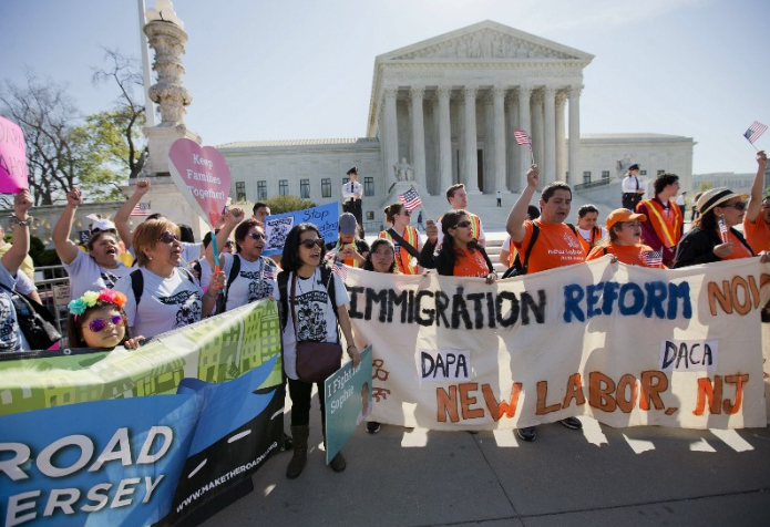 The Supreme Court announced Monday it will not rehear arguments of an immigration case.
