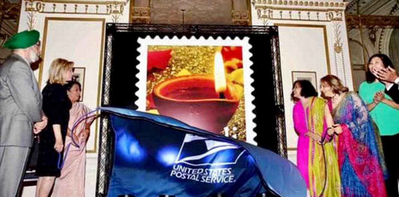 United States Postal Service unveils Diwali stamp