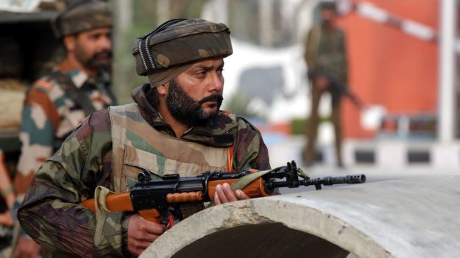 Seven Indian Soldiers killed in Nagrota Camp Attack