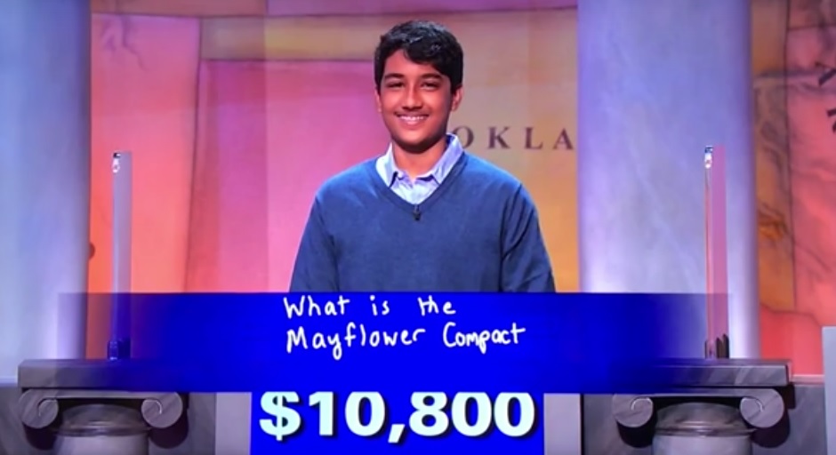 Sharath Narayan wins $100,000 Jeopardy Teen Tournament