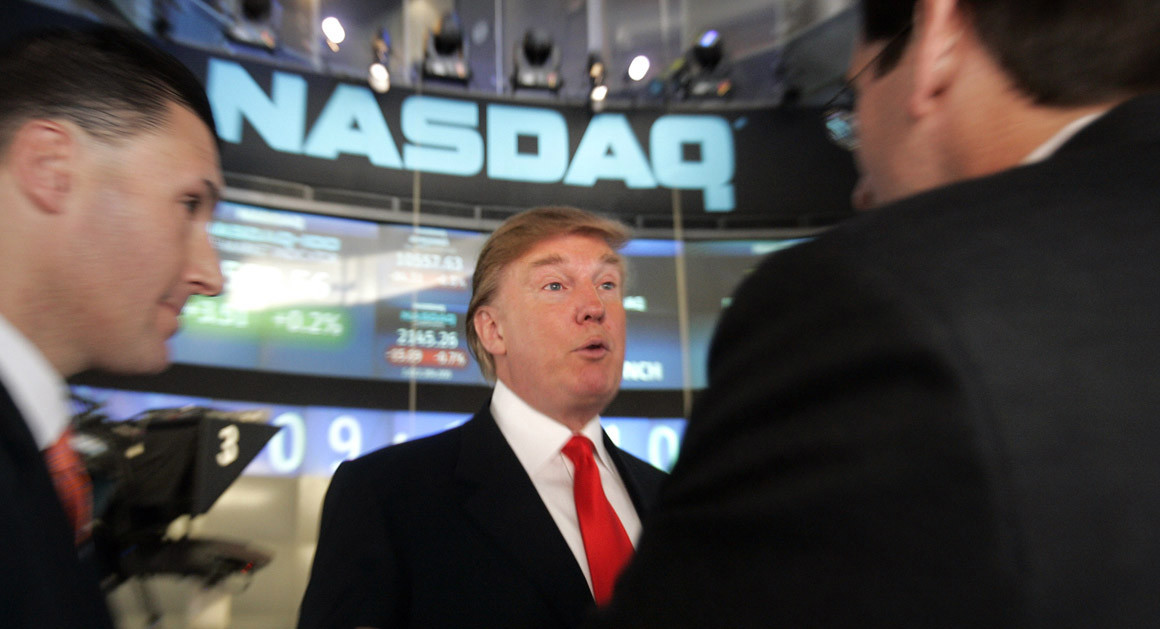 Dow Jones hits all time high as investors embrace Donald Trump presidency
