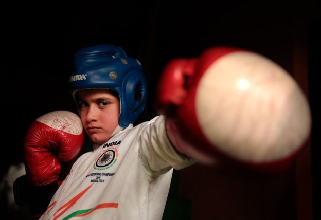 Tajamul Islam, the 9-year-old Kashmiri girl who rules the kickboxing world