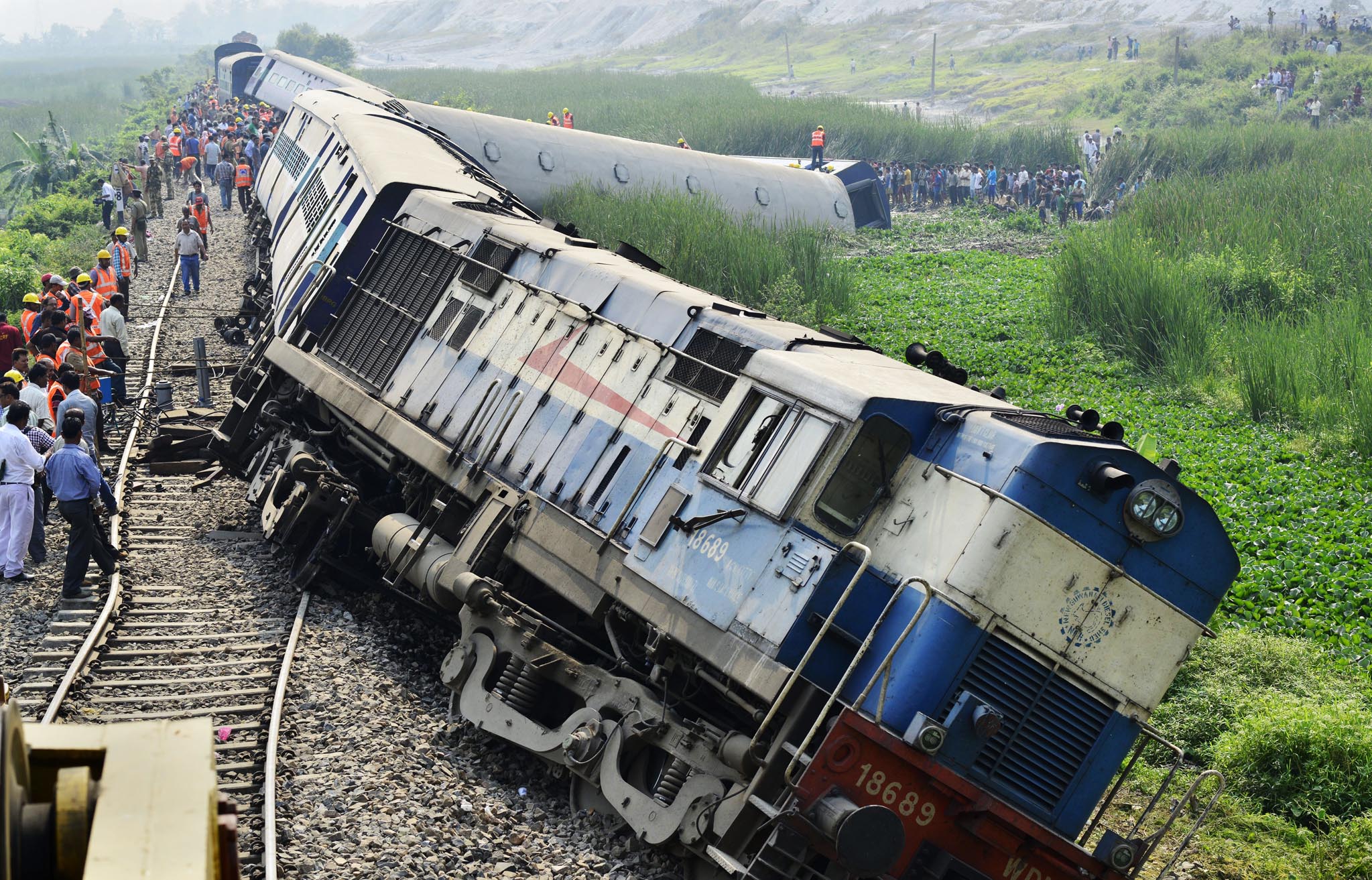 Train crash in Kanpur injures 61, raises concerns about India’s aging railways