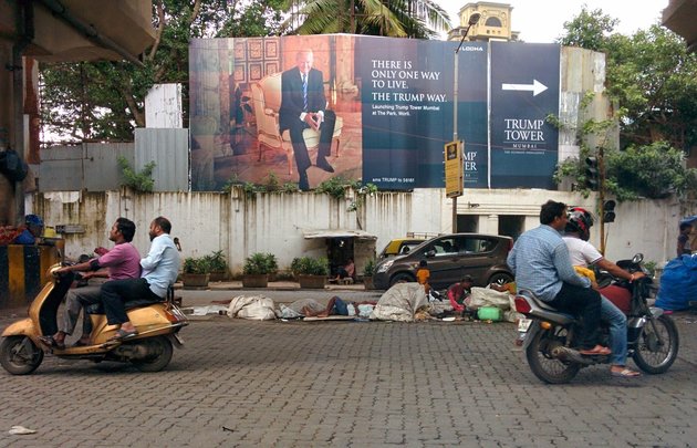 President-elect Donald Trump’s Mumbai billboard is very real