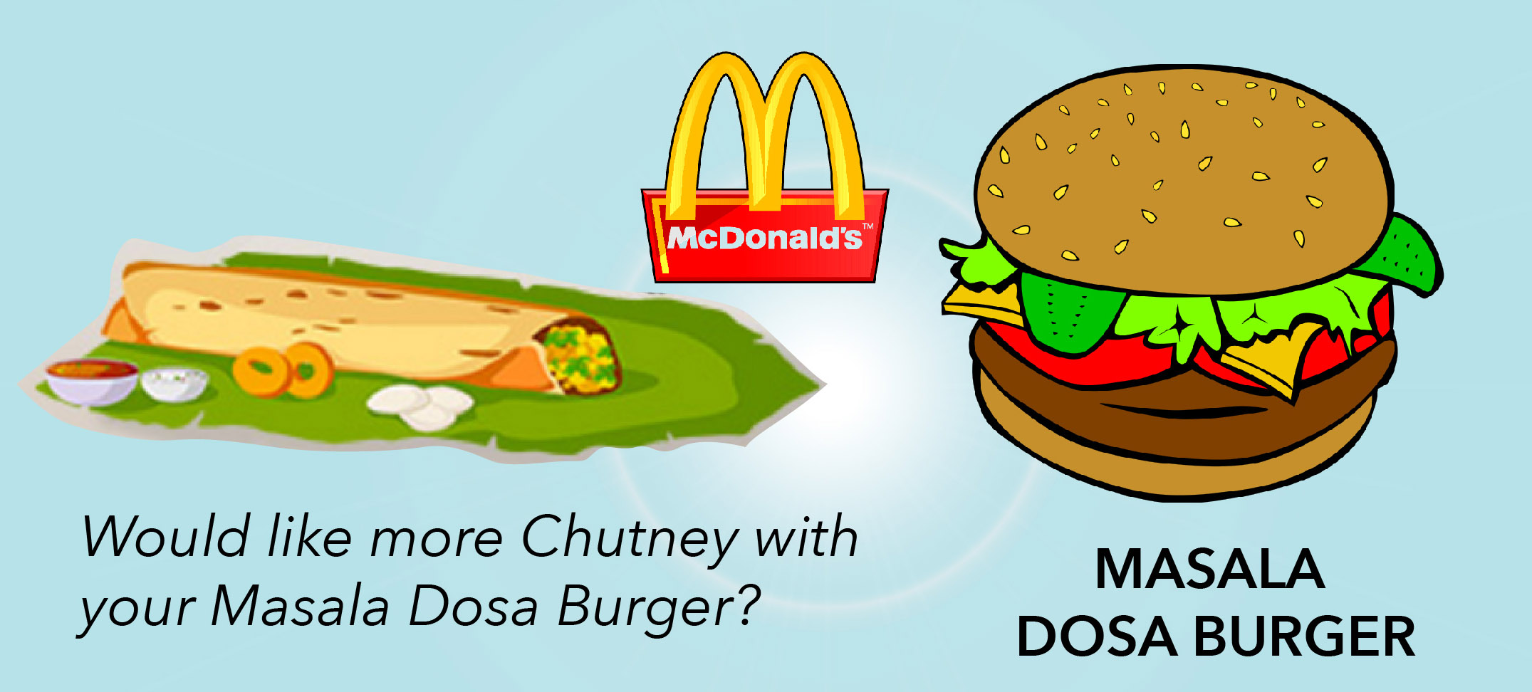 Mc Donalds to launch Masala Dosa burgers and Anda Bhurji