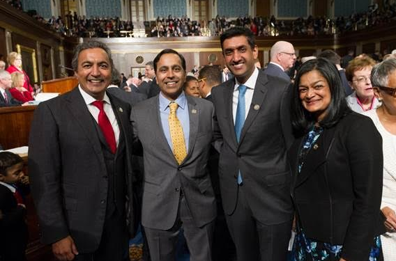 Four Indian-Americans Sworn In To House of Representatives