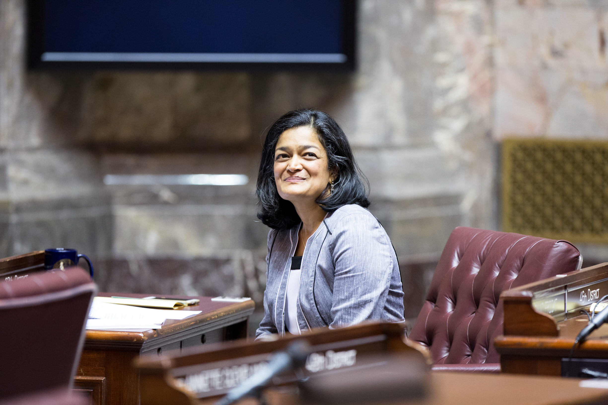 Pramila Jayapal sworn in as first Indian-American woman in U.S. House