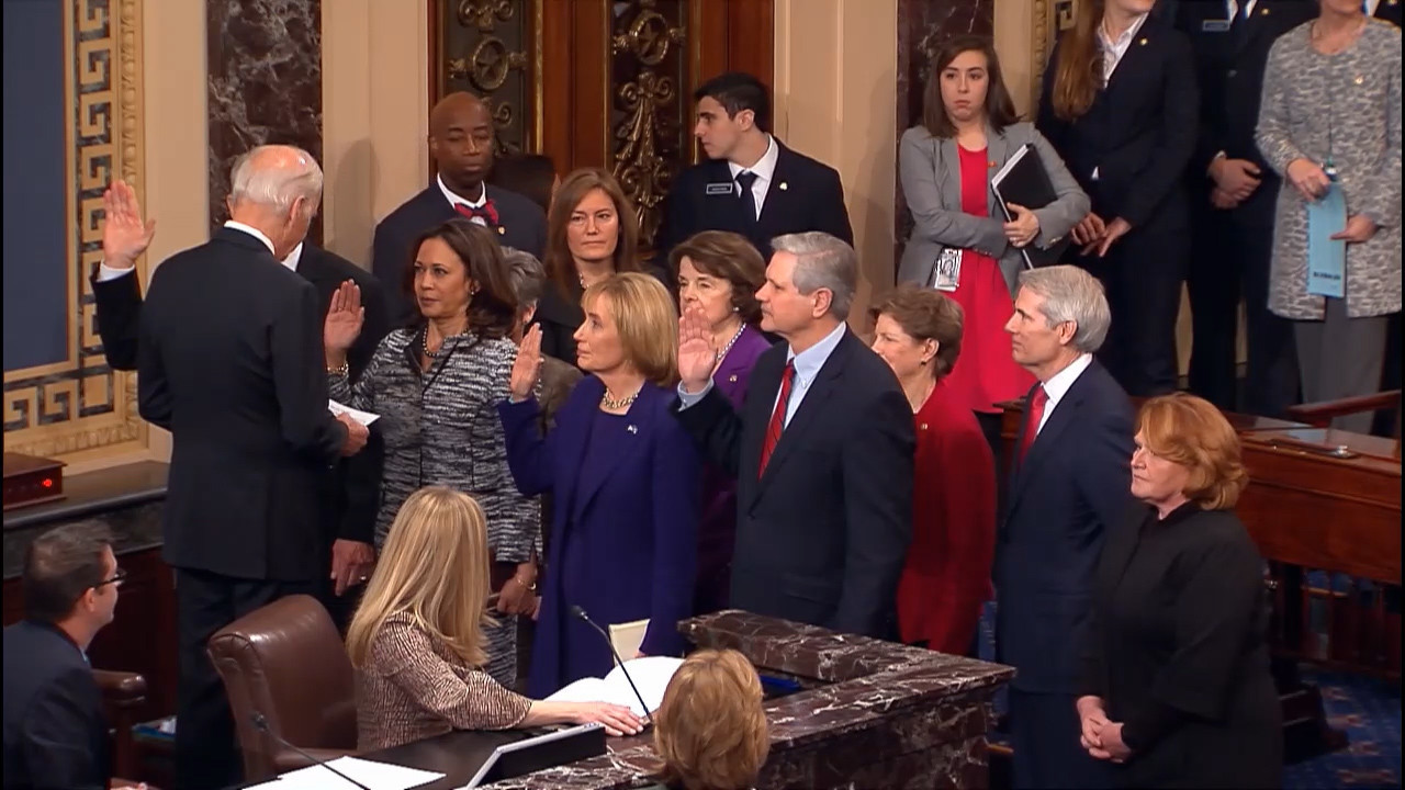 Kamala Harris Sworn In as first Indian American Senator