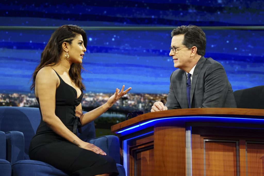 Priyanka Chopra on Colbert