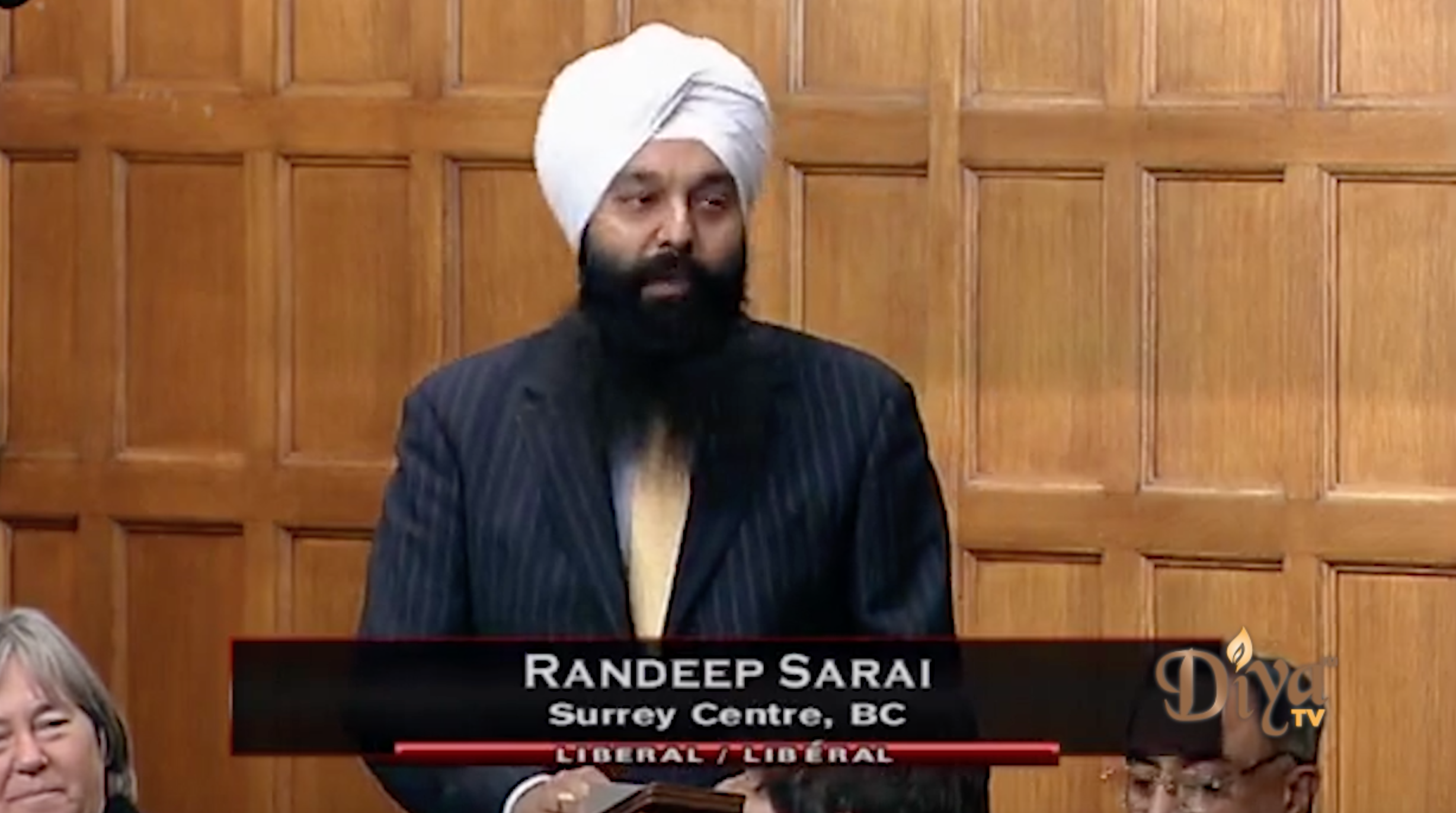 Canada’s House of Parliament honors Sikh NHL player and journalist