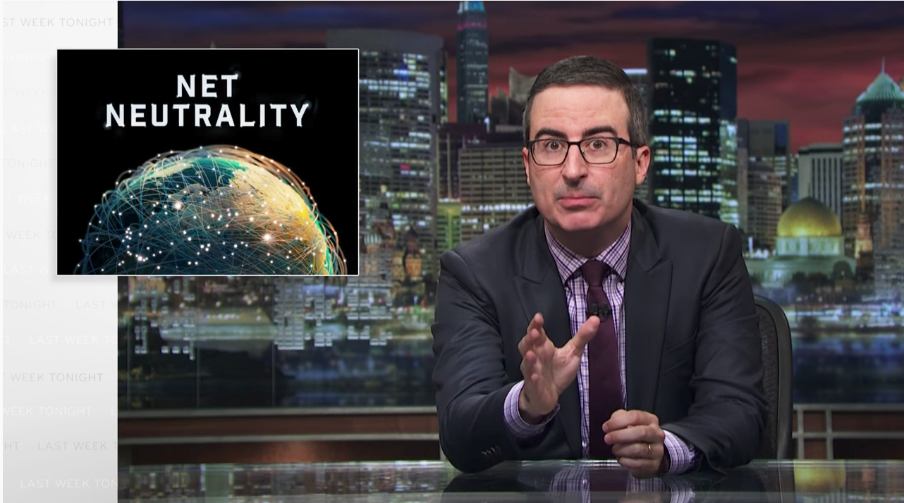 Host of the show Last Week Tonight, John Oliver wants you to write to the FCC to save Net Neutrality