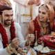 Deepika Padukone and Ranveer Singh getting married by Lake Cuomo in Italy. Seen here in there 'Konkani' Wedding Ceremony. Photo: Twitter.com