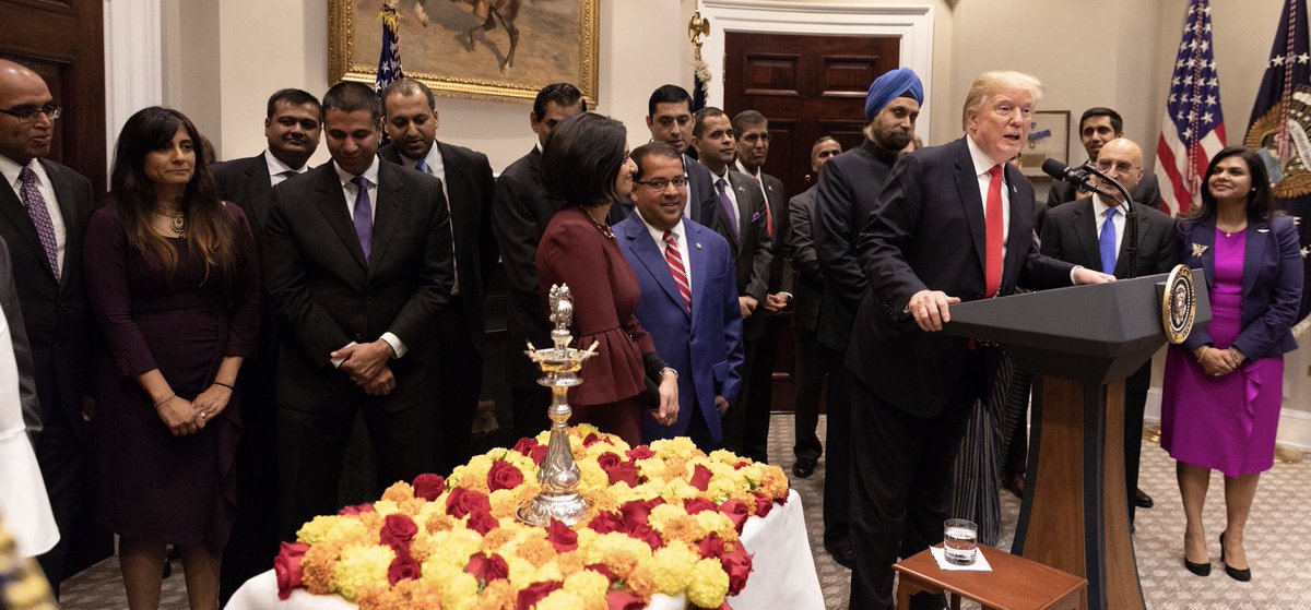 Trump celebrates Diwali with diya lighting ceremony in the White House