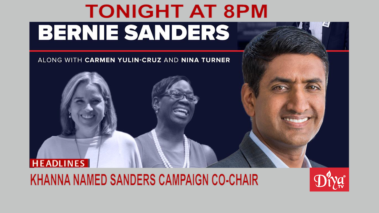 Rep. Ro Khanna named Sanders Campaign Co-chair