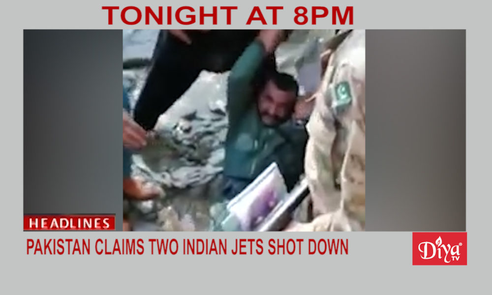 Indian pilot captured