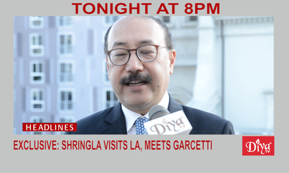 Shringla visits LA