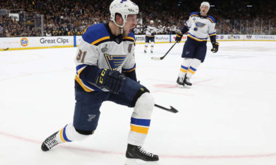 Blues overtime upset