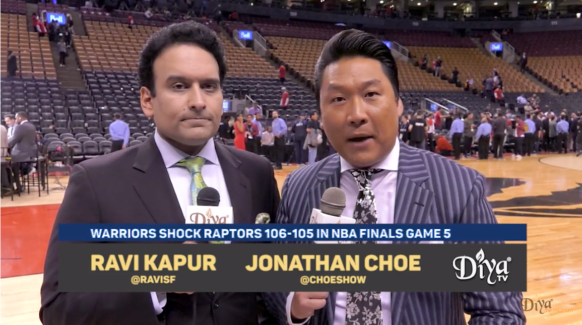 Ravi Kapur and Jonathan Choe courtside analysis of Game 5 in Toronto