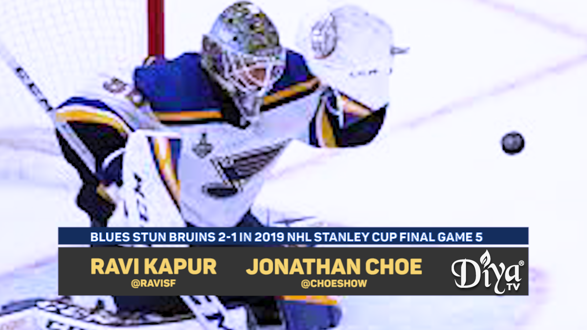Blues stun Bruins