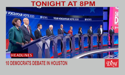 10 Democrats debate in Houston | Diya TV News