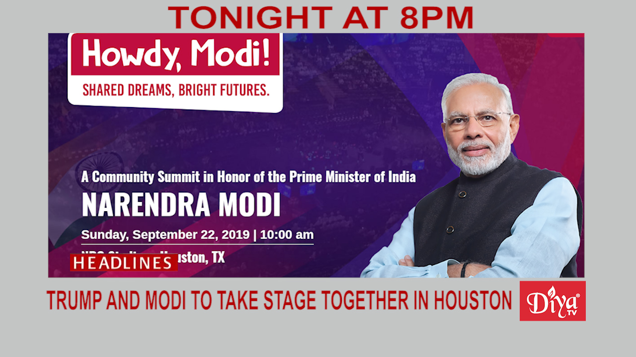 Trump and Modi to take stage together in Houston