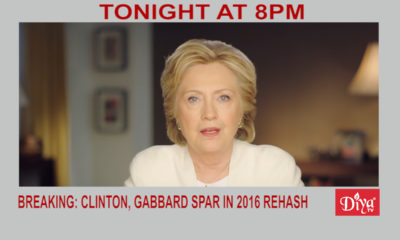 Breaking: Clinton, Gabbard spar in 2016 rehash | Diya TV News