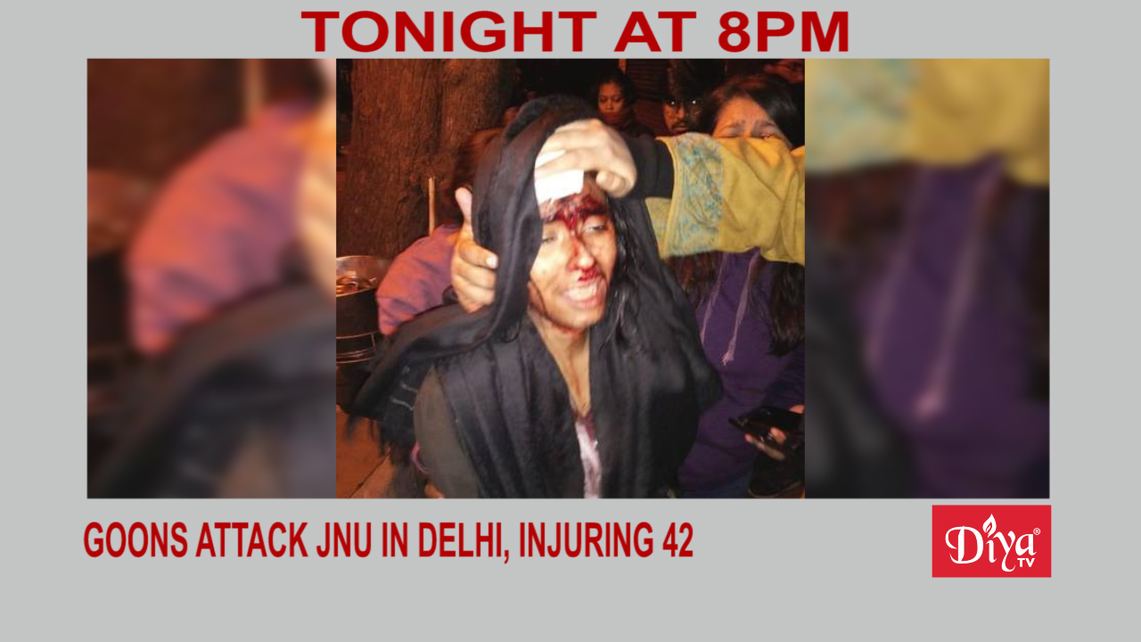 Goons attack JNU in Delhi, injuring 42
