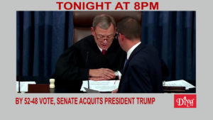 By 52-48 Vote, Senate acquits President Trump | Diya TV News