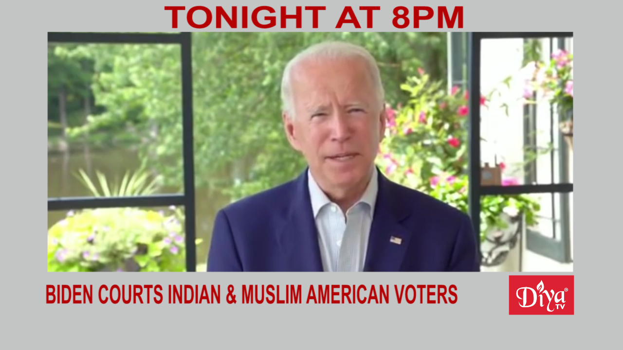 Biden makes Indian American, Muslim American campaign stops