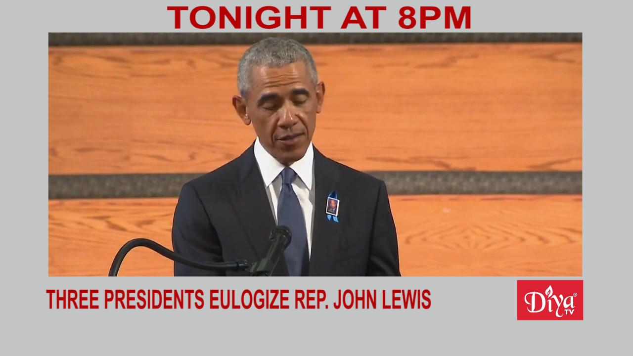Three Presidents eulogize Rep. John Lewis