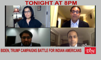 Biden, Trump campaigns battle for Indian American attention | Diya TV News