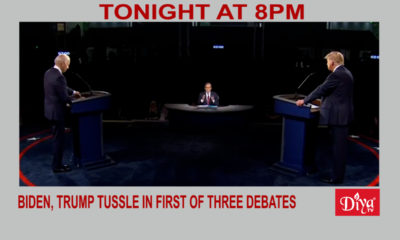 Biden, Trump tussle in first of three debates | Diya TV News