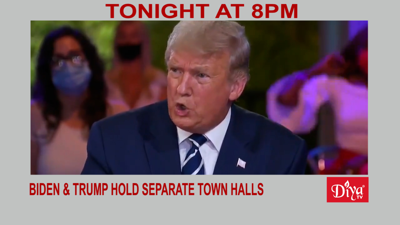 Biden & Trump hold separate town halls on debate night | Diya TV News