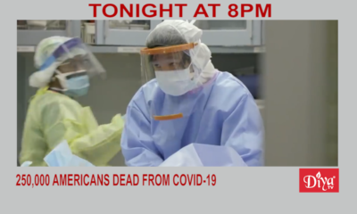 Sobering milestone: 250,000 Americans dead from Covid-19 | Diya TV News