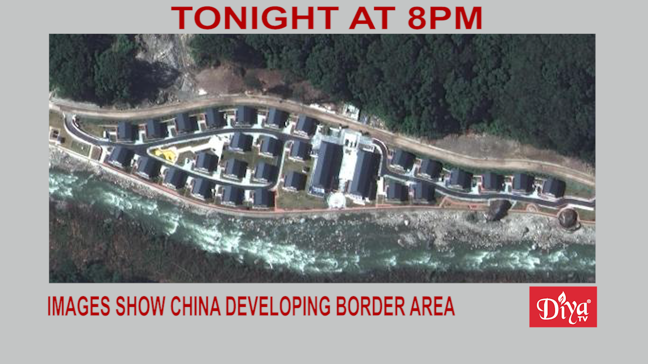 Images show China building a development on Indian border