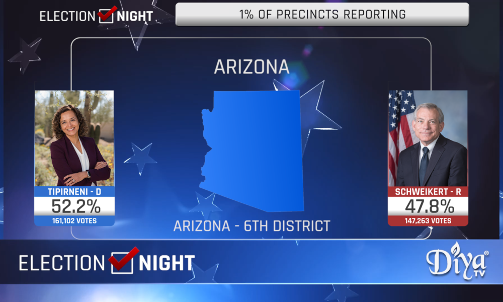 Hiral Tiperneni projected to win AZ6