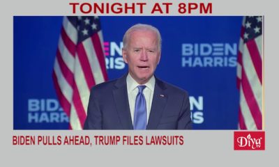 Election 2020: Biden pulls ahead, Trump files lawsuits | Diya TV News