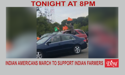 Indian Americans march to support Indian farmer | Diya TV News