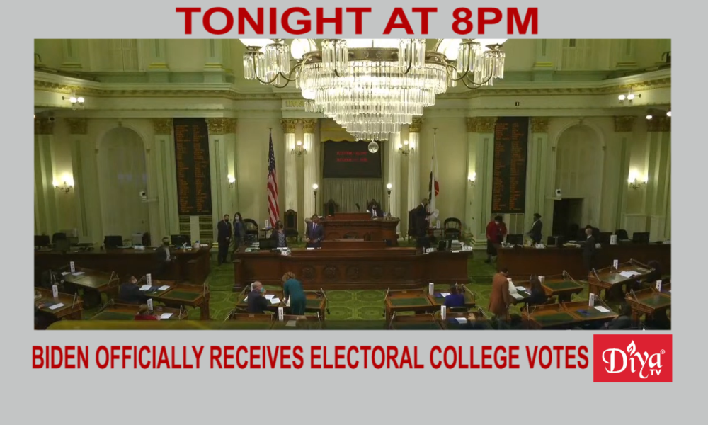 Biden officially receives 306 electoral college votes | Diya TV News