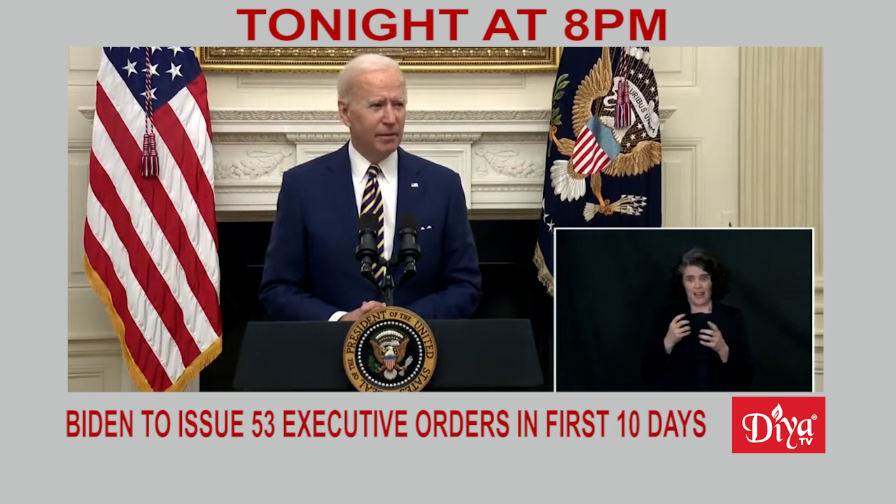 Biden to issue 53 executive orders in first 10 Days