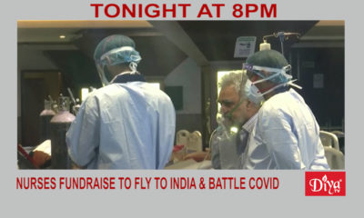 American nurses fundraise to fly to India & battle Covid | Diya TV News