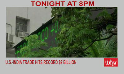 U.S.-India trade hits record $9 billion | Diya TV News