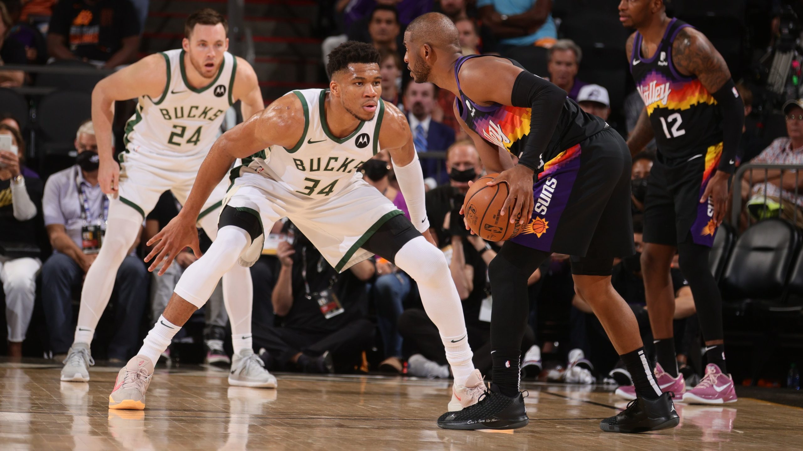 Suns Soar to a Game 1 Victory, Beat Bucks 118-100