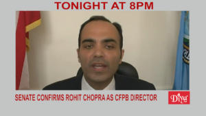 Senate confirms Rohit Chopra as CFPB Director | Diya TV News