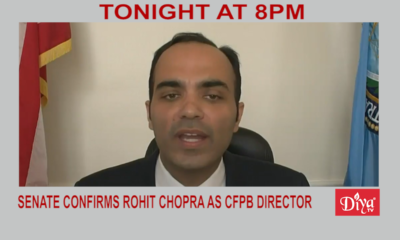Senate confirms Rohit Chopra as CFPB Director | Diya TV News
